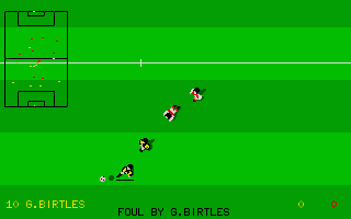 Kick Off II - Final Whistle [datadisk] atari screenshot